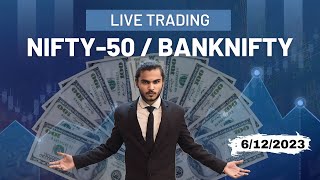 6th Dec Live Trading - Banknifty and stocks trading live #scalping #livetrading