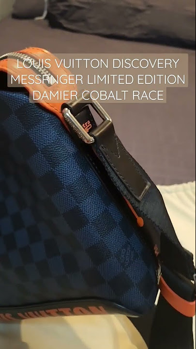 Louis Vuitton Discovery Messenger Limited Edition Damier Cobalt Race PM