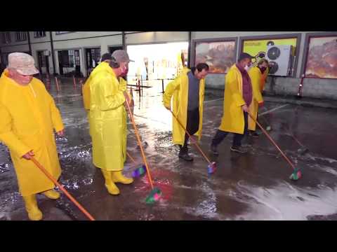 ფოთის ბაზრის დეზინფექცია სისტემატურად ტარდება  30 04 20