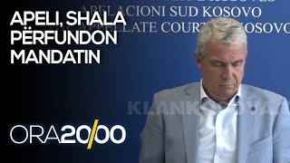 Apeli, Shala përfundon mandatin - 09.07.2021 - Klan Kosova