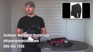 Protective Padded Shorts for Mountain Biking, Skiing, Snowboarding, BMX