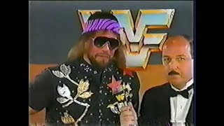 Macho Man Randy Savage Promo on Hulk Hogan (12-28-1985)