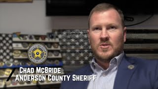 Annual Update with Anderson County Sheriff Chad McBride