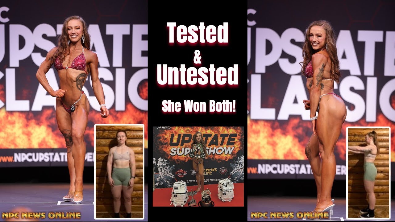 Tested vs. Untested — Carly Byrum Dominates NPC Wellness, Wins 2 Overalls!