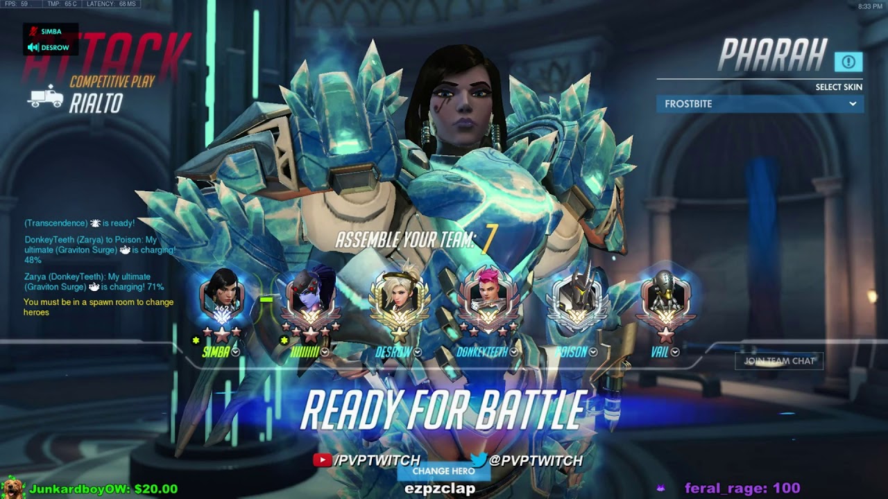 Pharah vs #1 Hitscan World?