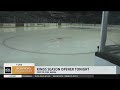 How the ice rink is made at cryptocom arena for hockey games