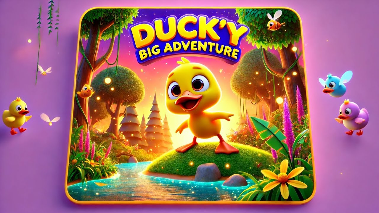 🐥✨ Ducky’s Big Adventure | Fun Animated Story for Kids | @abckidtv2 Nursery Rhymes & Bedtime Stories