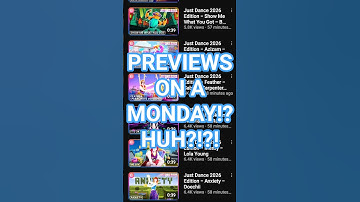 @justdancegame Why Are We Getting Previews On A Monday?!?! #justdance2026 #ubisoft #justdance