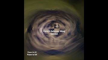 French Defense: Wing Gambit #Shorts