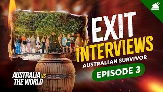 Survivor AU: Australia V World Ep 3 Exit Interview