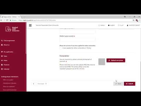 How to Apply - Istanbul Sabahattin Zaim University