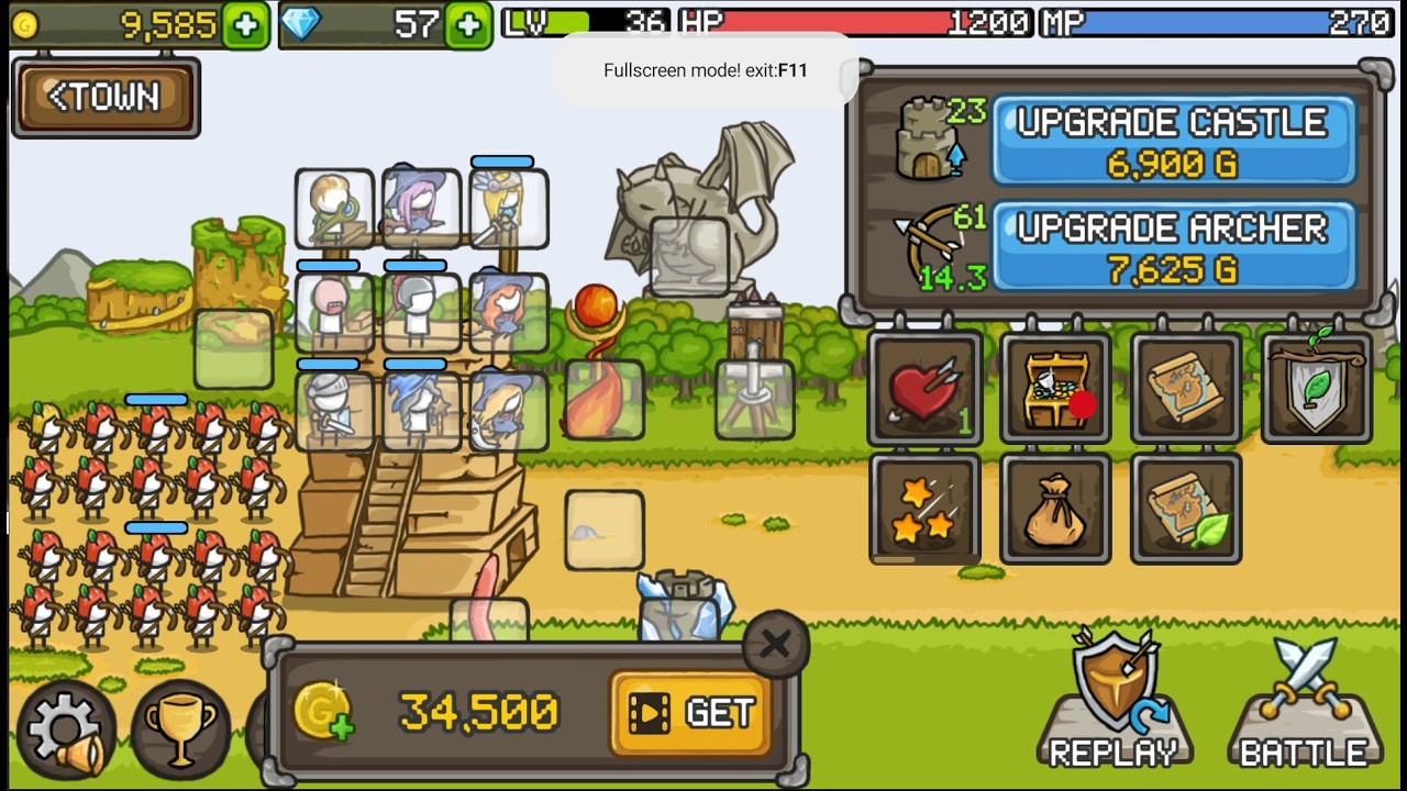 Grow Castle Android Game