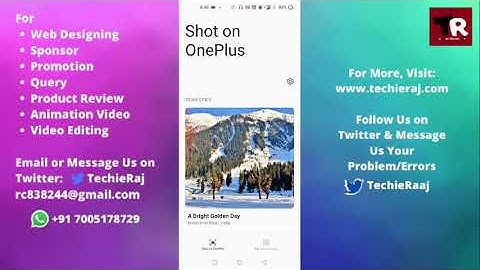 Automatic Wallpaper Change Setting for Lock Screen in Oneplus 9r, 9 pro, 8t, 7t, 6t, 2, X, nord