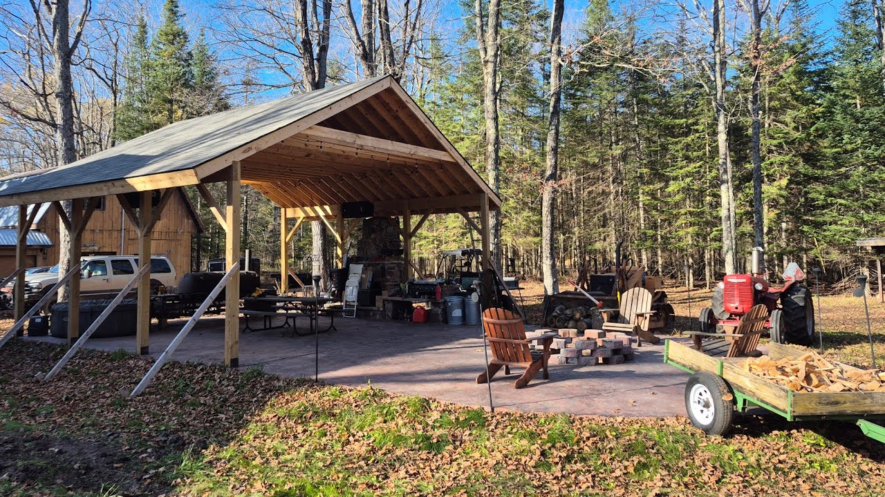 Homestead Outdoor Kitchen FULL BUILD START TO FINISH! - YouTube