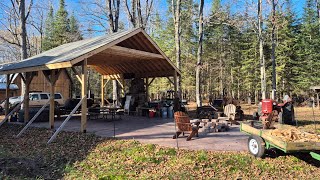 Homestead Outdoor Kitchen FULL BUILD START TO FINISH!