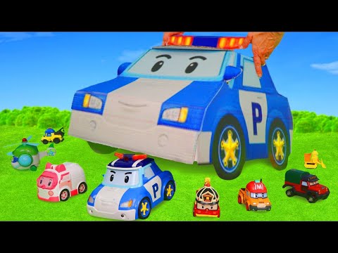 видео: Robocar Poli Toys Collection for Kids
