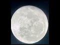 Luz de medianoche, Luna azul - Telescopio Nexstar 4se,19 de agosto 2024. Ecuador. #Moon #relaxing