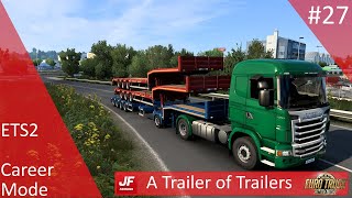 ETS2 Career Mode #27 - A TRAILER OF TRAILERS