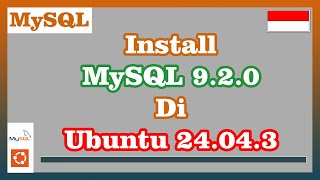 Install MySQL 9.2.0 di Ubuntu 24.04.3