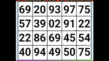 Number Search. Train Your Brain Daily to Improve Memory After 60【Match | brain game | puzzle】