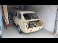 Fiat 850 Special: Umzug für die Restaurierung!  Moving for the restauration!  Update April 2022