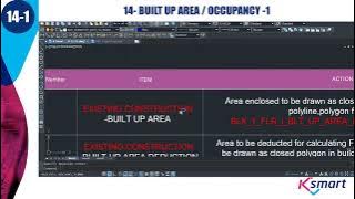 14  BUILT UP AREA   OCCUPANCY  1
