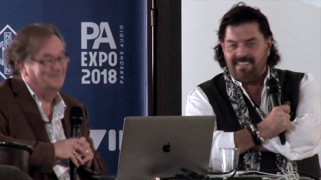 Alan Parsons session at Parsons Audio Expo 2018: On Digital Audio Workstations
