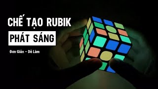 Chế Tạo RUBIK PHÁT SÁNG Cực Đẹp | Hải Muối Rubik