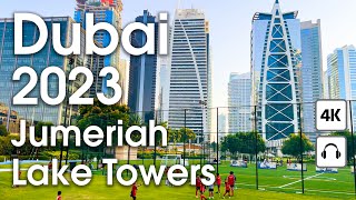 Dubai 🇦🇪 Jumeriah Lake Towers (JLT) [ 4K ] Walking Tour