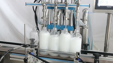 How To Use Automatic Servo Piston Pump Detergent Bottle Filling Machine?