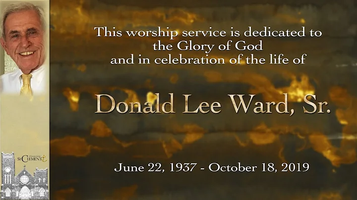 Don Ward Memorial Service