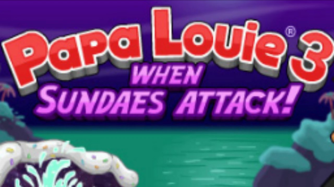 Papa Louie 3: When Sundaes Attack! - Level 8: Cookie Cavern (Disco Plumm) Music (short)
