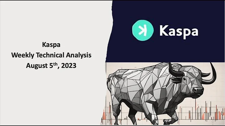 Kaspa KAS - Weekly Technical Analysis, August 5th, 2023