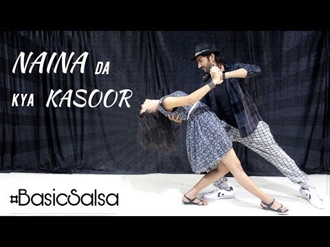 Naina Da Kya Kasoor | Andhadhun | Basic Salsa Routine