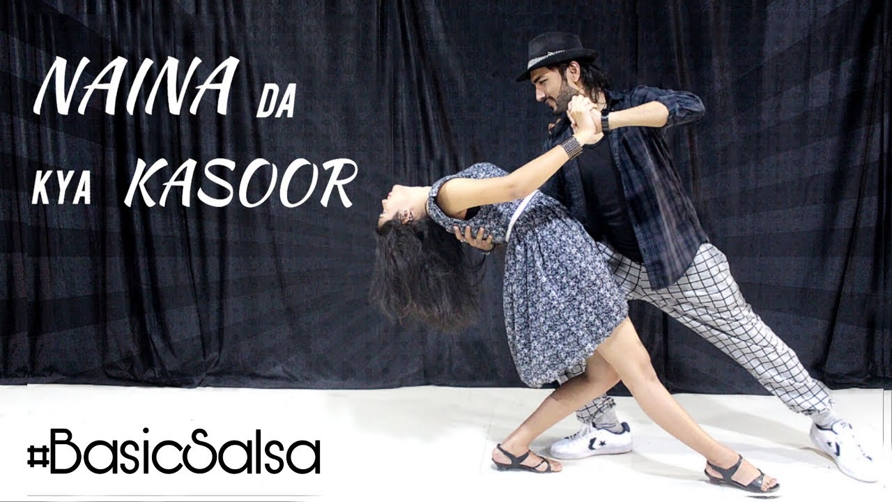 Naina Da Kya Kasoor | Andhadhun | Basic Salsa Routine dance tutorial kpop
