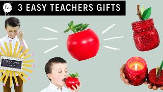 3 Teachers Gift DIY tutorials | Apple Planter | Pencil Wreath | DIY Apple gifts