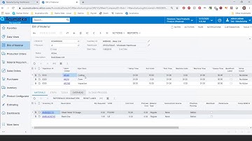 Acumatica Tutorial: Bill of Material