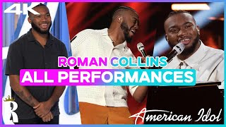 Roman Collins American Idol Journey | All Performances | American Idol 2024 | REMASTERED 4K