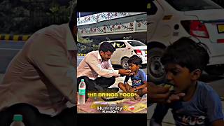 A Kind Man Saved a Homeless Child #kindness #heartwarming #helpingothers #shorts