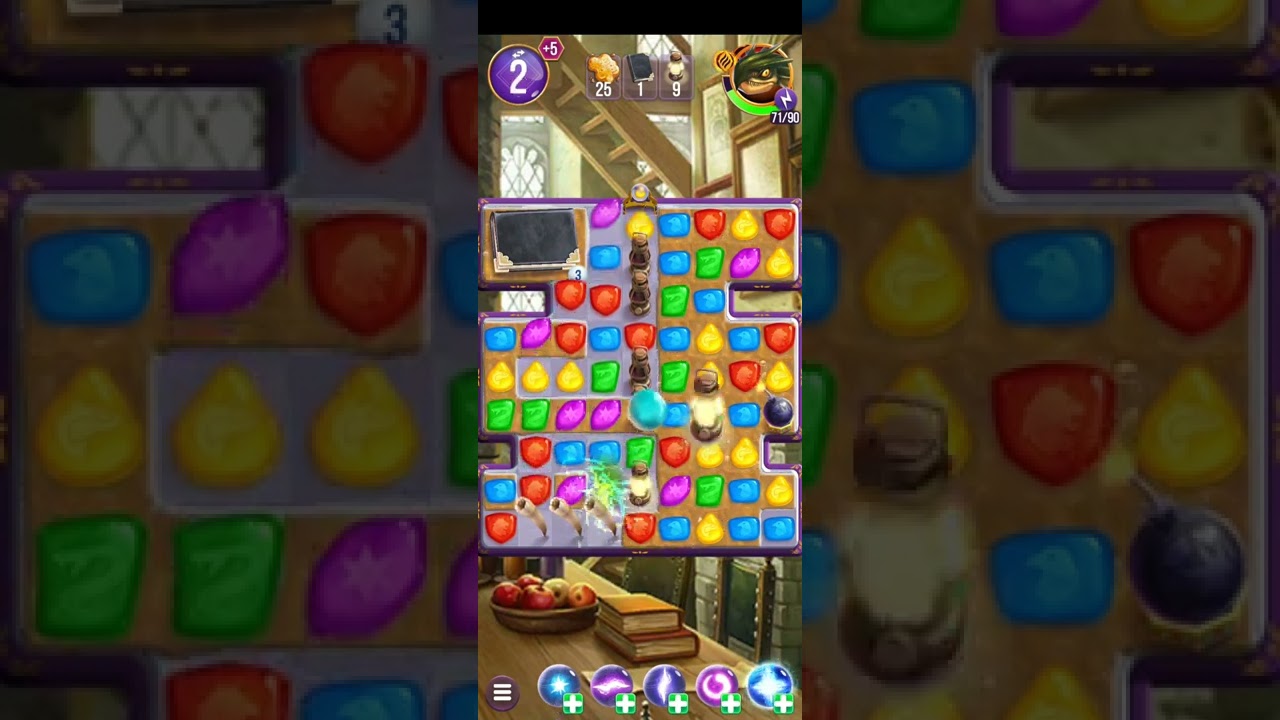 Harry Potter: Puzzles & Spells level 2408 no boosters