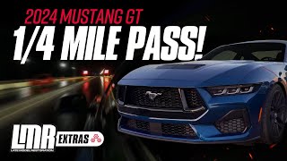 2024 Mustang GT 1/4 Mile Time | Somewhat Stock & Nearly an 11second Pass + Raptor R vs RAM TRX