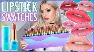 Tarte Color Splash Hydrating Lipstick FULL COLLECTION 🎀 Lip Swatch & Review 💄