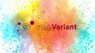 msg.Variant Modeling -  Variant configuration does not have to be complicated