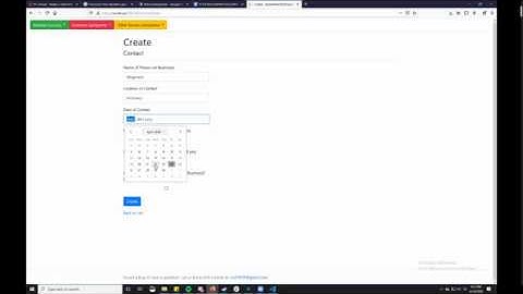 Hack-a-thon 2020 Contact Tracker Demo