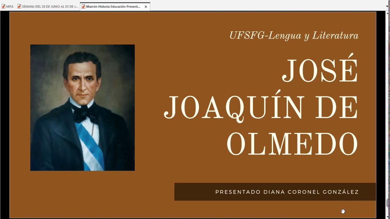JOSÉ JOAQUÍN DE OLMEDO YouTube JOSÉ JOAQUÍN DE OLMEDO YouTube