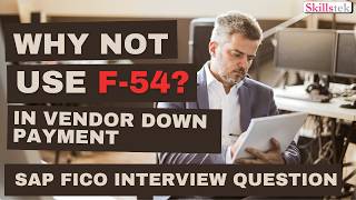 SAP FICO Interview Question – Why Companies Avoid F-54 for Vendor Down Payment