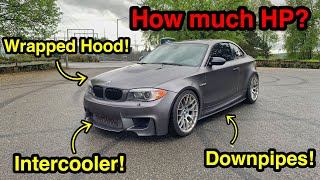 My Salvaged BMW 1M From Copart Is Finally Tuned By MHD Tuning! Stage 2+