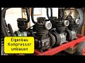Kompressor mit 6 Zylindern! Einzigartiger Kompressor Sound.