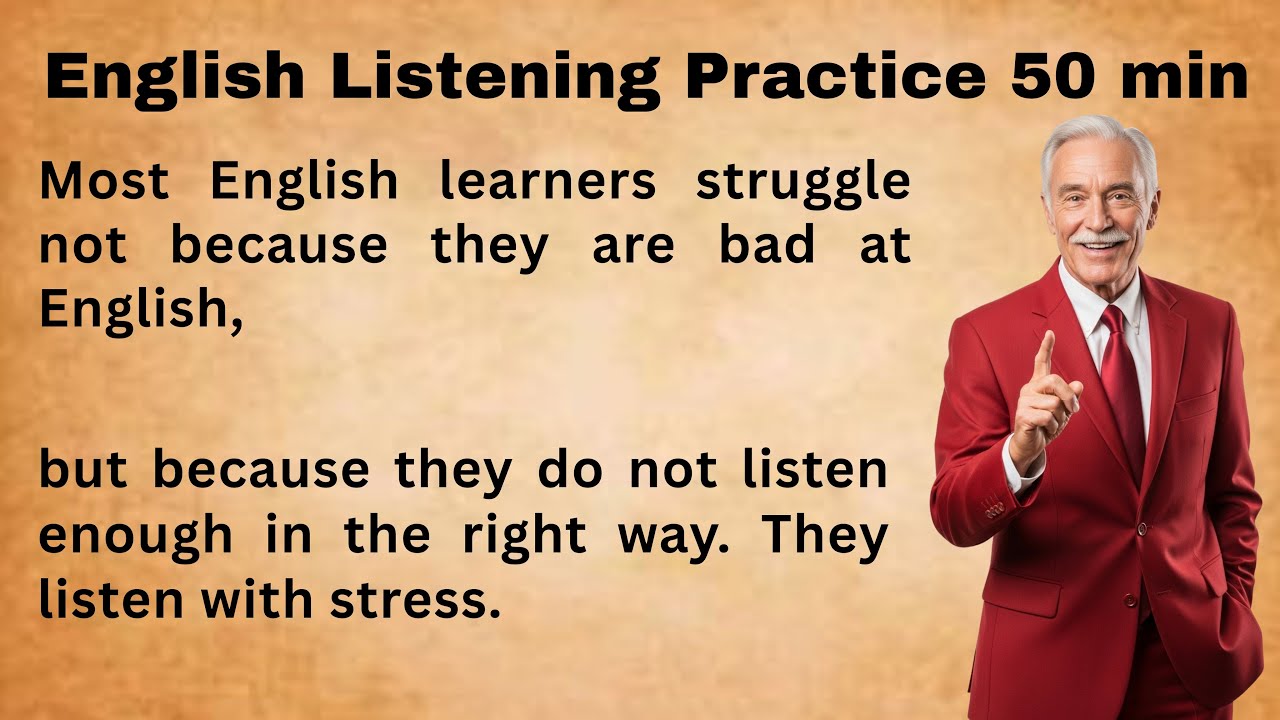 50 минут практики аудирования на английском языке для начинающих (для реального понимания)