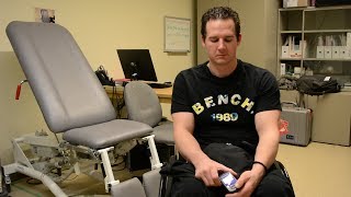 Electrical implant reduces invisible symptoms of man's spinal cord injury News